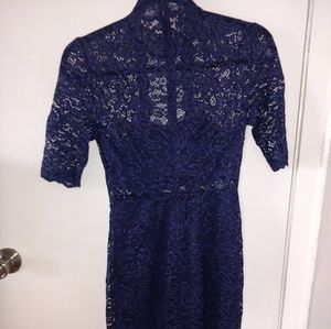 Express navy blue dress!